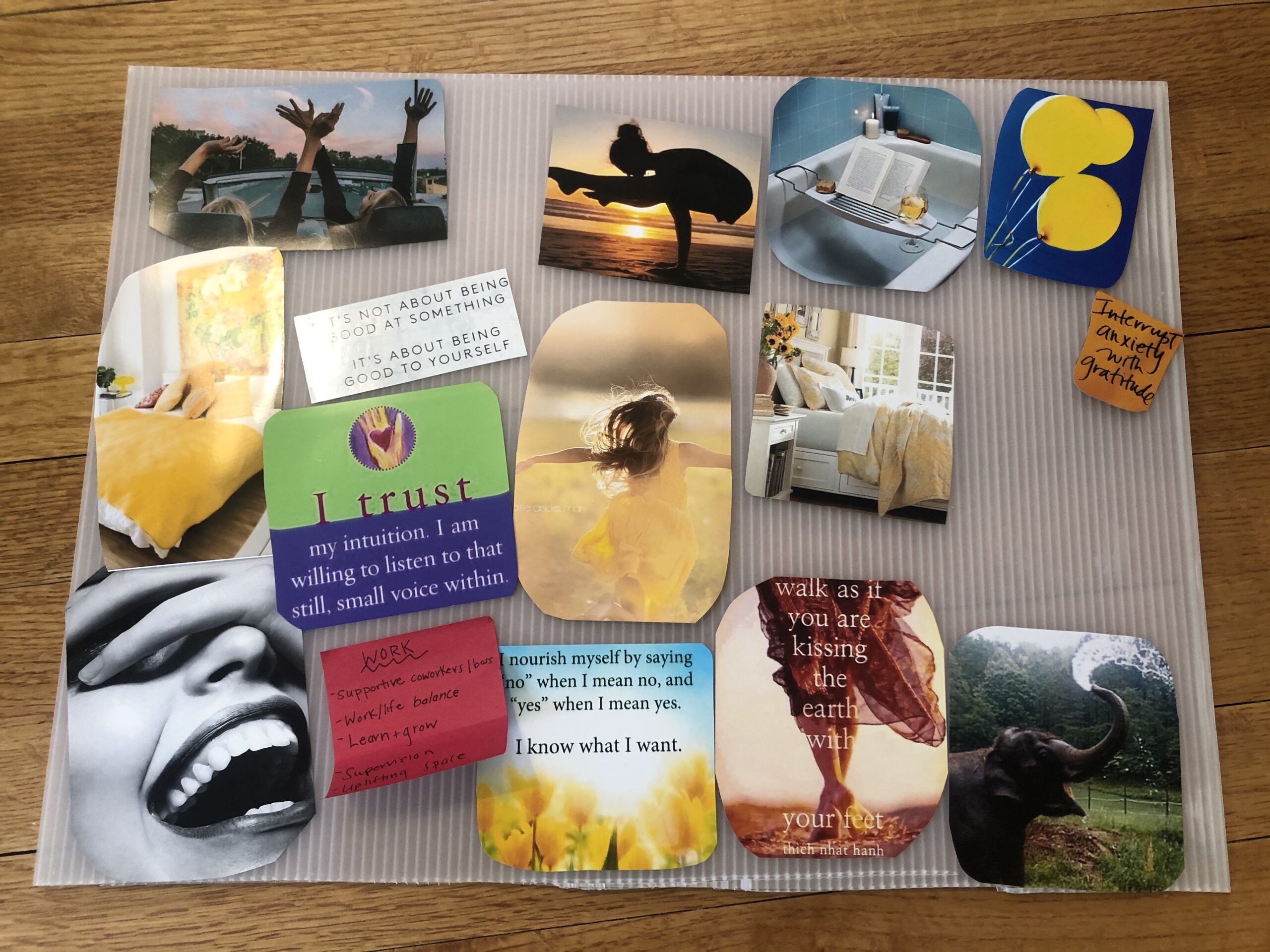 Vision Board: Organized and Achievable - Alive for Life Coaching